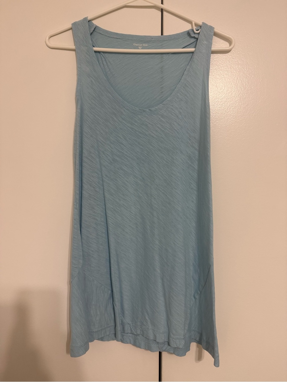 Garnet Hill Light Blue Tank Top